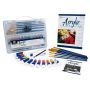 Zestaw artystyczny R&L Essentials Clear View Acrylic Painting Set, 22 elementy - 2